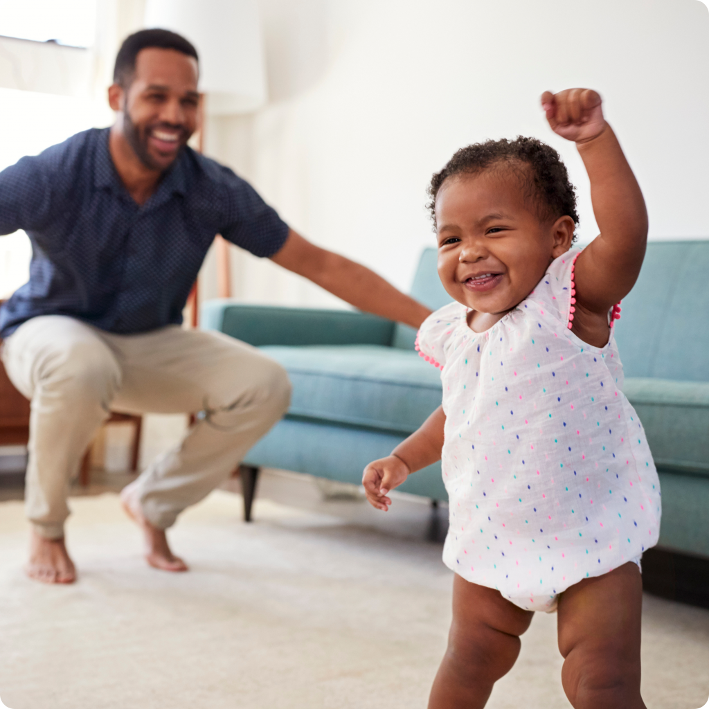 dancing toddler