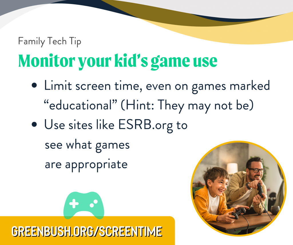 Gaming tips for families
