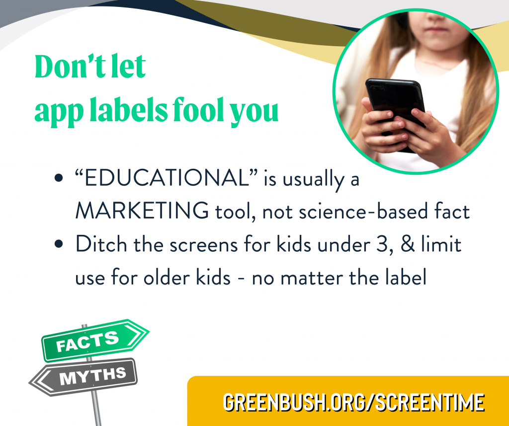 Educational labels may be false