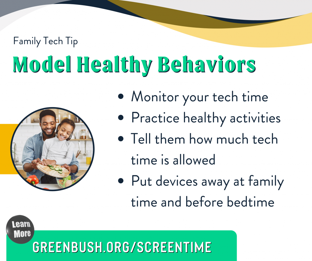 How to model healthy tech habits