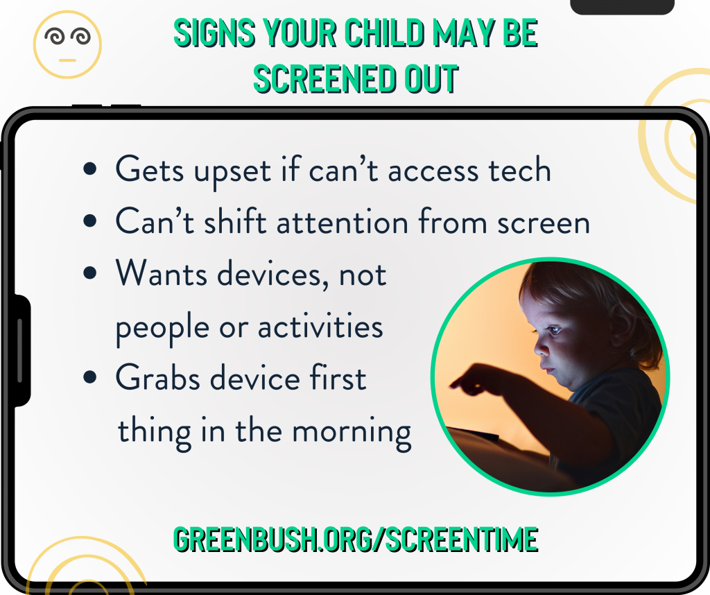 Warning signs your kid is screened out