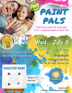 Paint Pals flyer