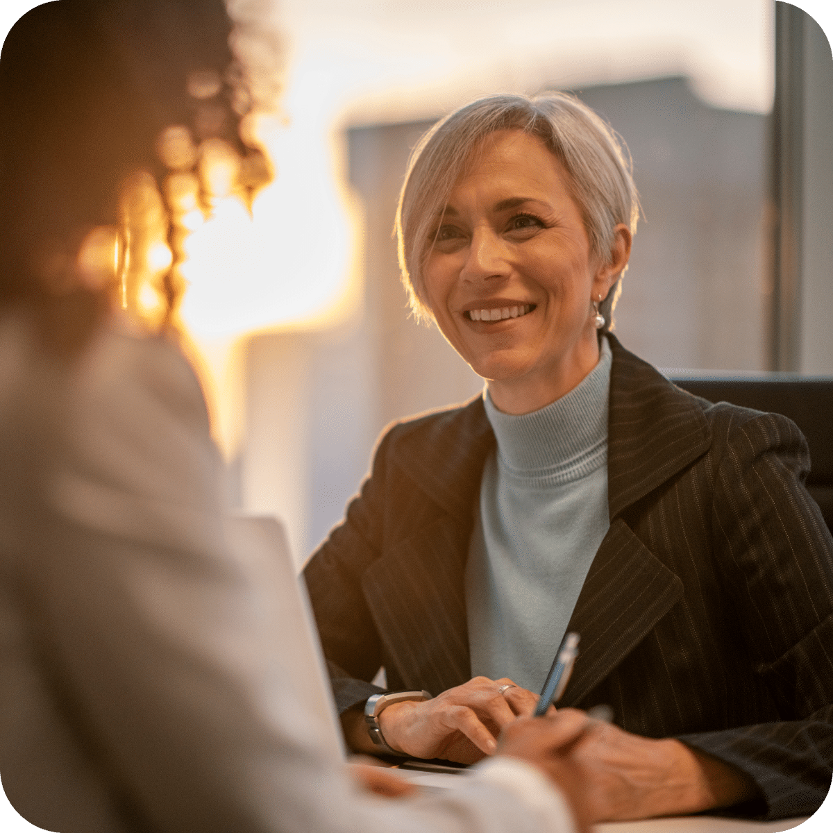 On-on-one coaching session
